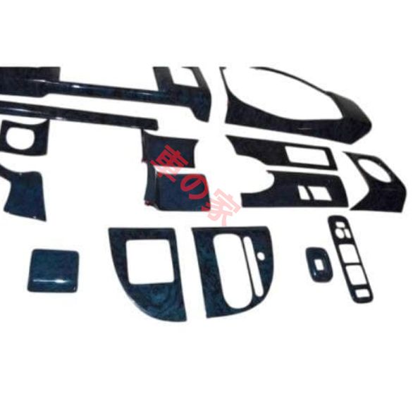 SUZUKI 64系 スズキ エブリイ ワゴンDA64 インテリアパネル 黒木目