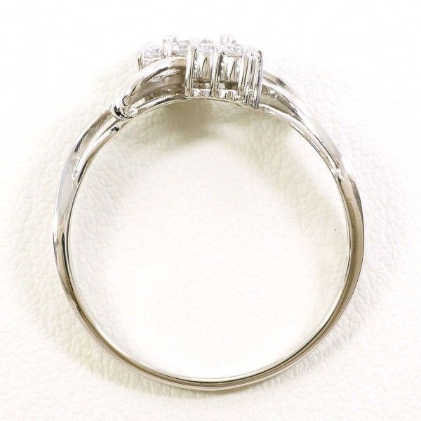 PT900 リング ring 指輪 16号 ダイヤ 0.25 総重量約3.5g