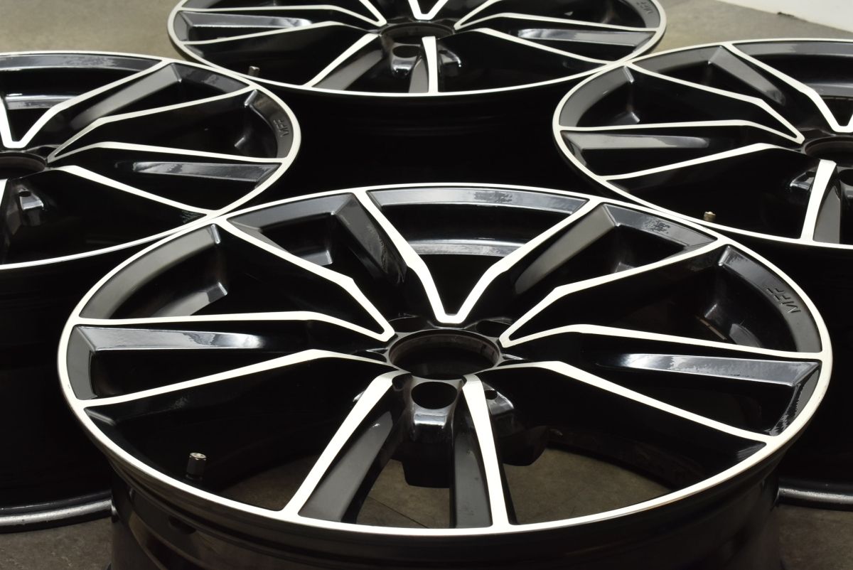 安心 程度良好品 MAK BREMEN FF 19in 8J 30 PCD112 4本セット スタッドレス用に ベンツ W222 C217 Sクラス セダン クーペ マックブレーメン 美形の