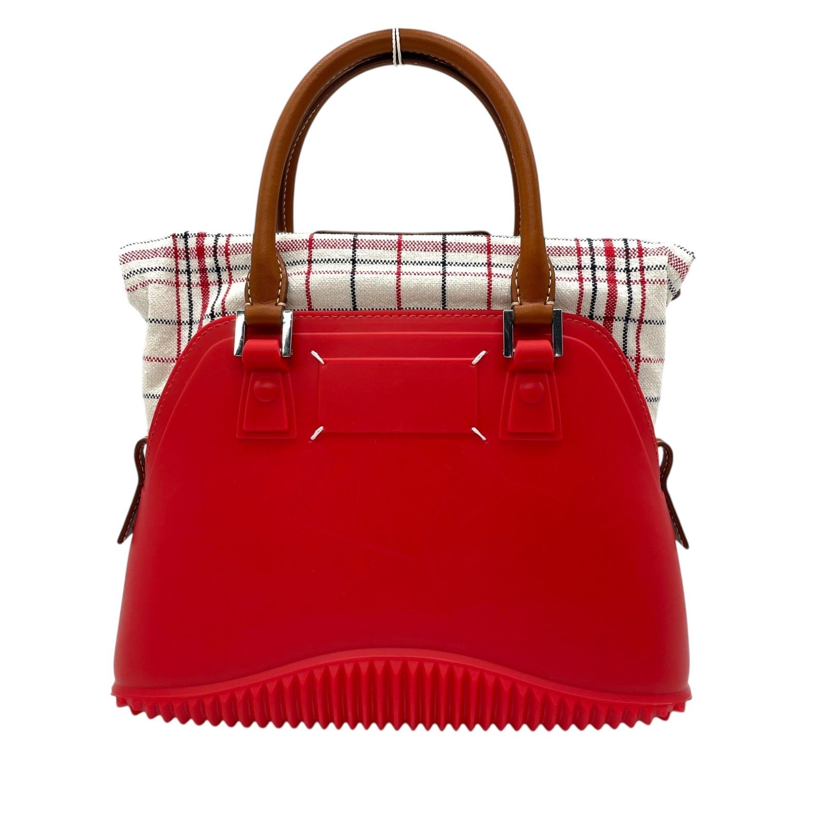 極美品 Maison Margiela マルジェラ 5AC 2WAY ハンドバッグ ミニ 極美品 Maison Margiela マルジェラ 5AC 2WAY ハンドバッグ ミニ