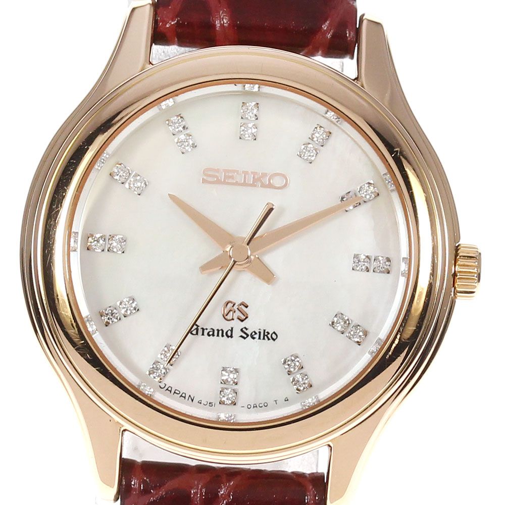 セイコー SEIKO STGF054/4J51-0AC0 グランドセイコー K18PG 24Pダイヤ