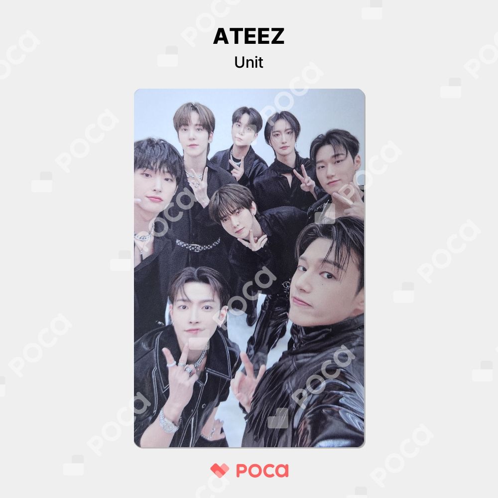 【ATEEZ ユニット】 ATEEZ WORLD TOUR [TOWARDS THE LIGHT : WILL TO POWER] IN SEOUL LIGHTINY STRAP 公式 トレカ Pocamarket公式