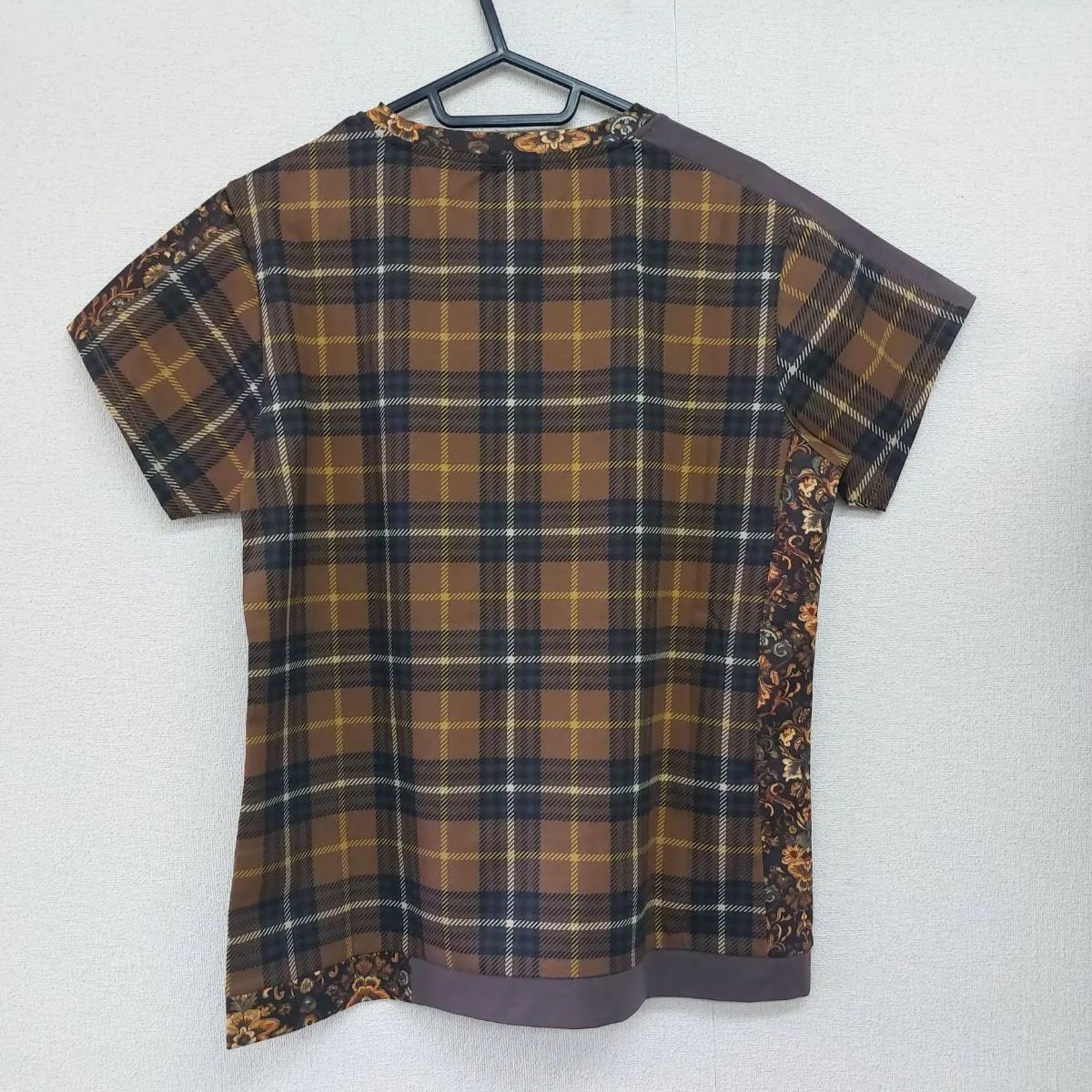 Admiral アドミラル 25AW ATLA548 アシメブロッキングアソートグラフィックTEE BRW 22 LLサイズ