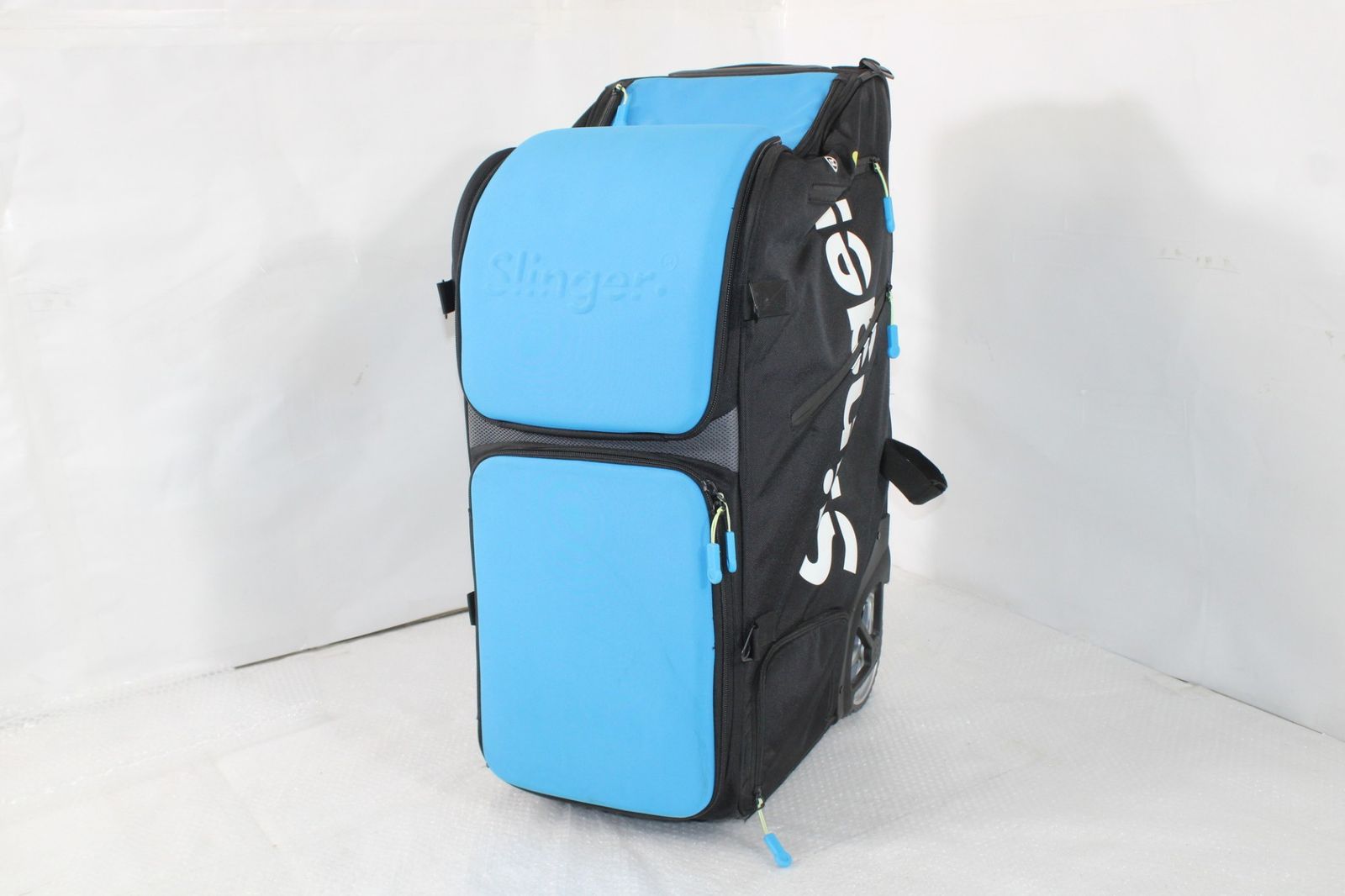 スリンガーバッグ テニスバッグ 首振りボード ボールピックアップチューブあり tennis ボールマシーン Slinger Bag ITBAK34MGPOG-H85-byebye