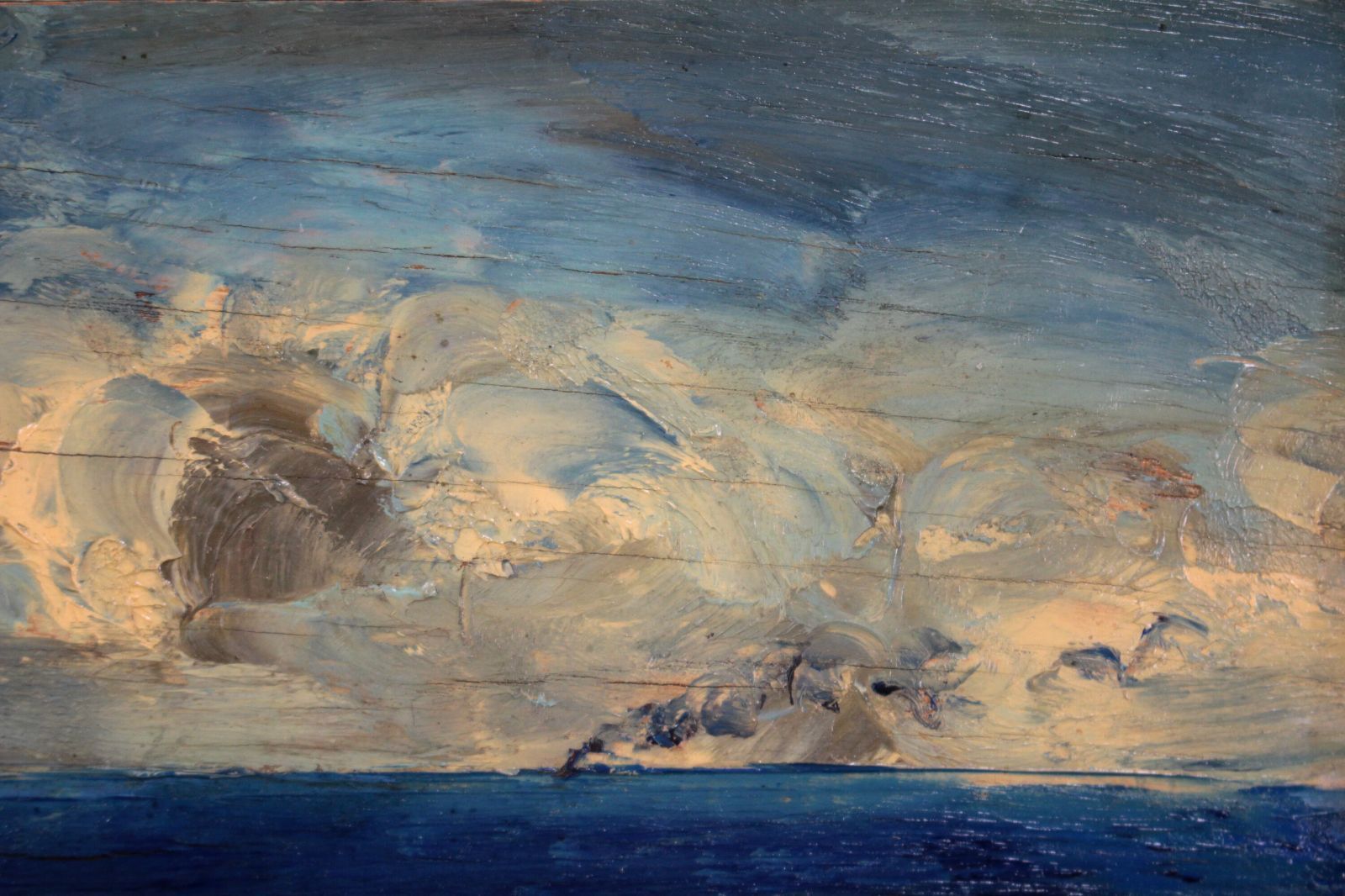 菊地又男『オホーツク海の夕』油彩画【真作保証】 絵画 菊地又男『オホーツク海の夕』油彩画【真作保証】 絵画 - メルカリ