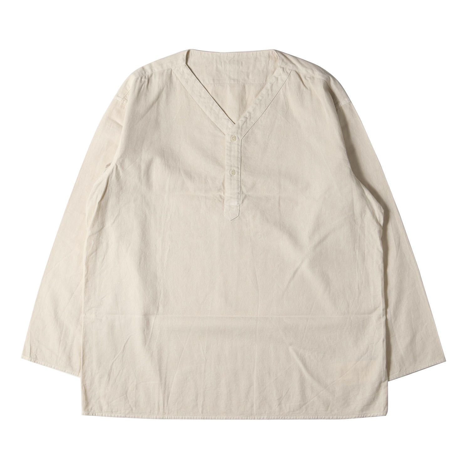 【美品】kinema full open sleeping shirt サイズL KINEMA キネマ フルオープンスリーピングシャツ 【公式通販】