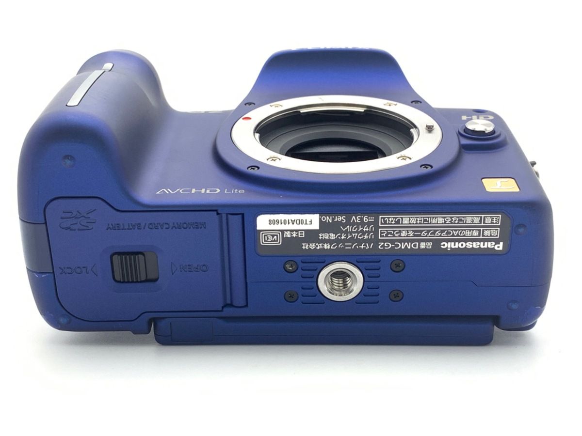 ★ Panasonic LUMIX DMC-G2 ボディ ブルー パナソニック 中古】 【並品】 パナソニック DMC-G2 ボディ コンフォート