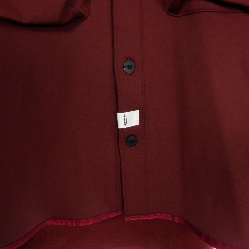 【希少・未使用タグ付き】yoshio kubo ノーカラージャケット　Mサイズ ヨシオクボ yoshio kubo 21AW YUGEN TOP ノーカラージャケット