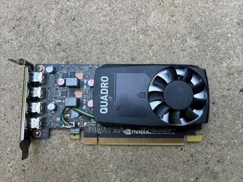 NVIDIA Quadro P620 2GB GDDR5 128 ビット 4x Mini DP のフルハイト ビデオ カード GPU