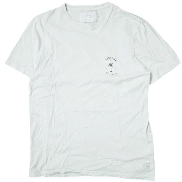 STAMPD スタンプド 19SS North County Tee ロゴプリントTシャツ S ホワイト 半袖 PRADISE LOST トップス mc68459