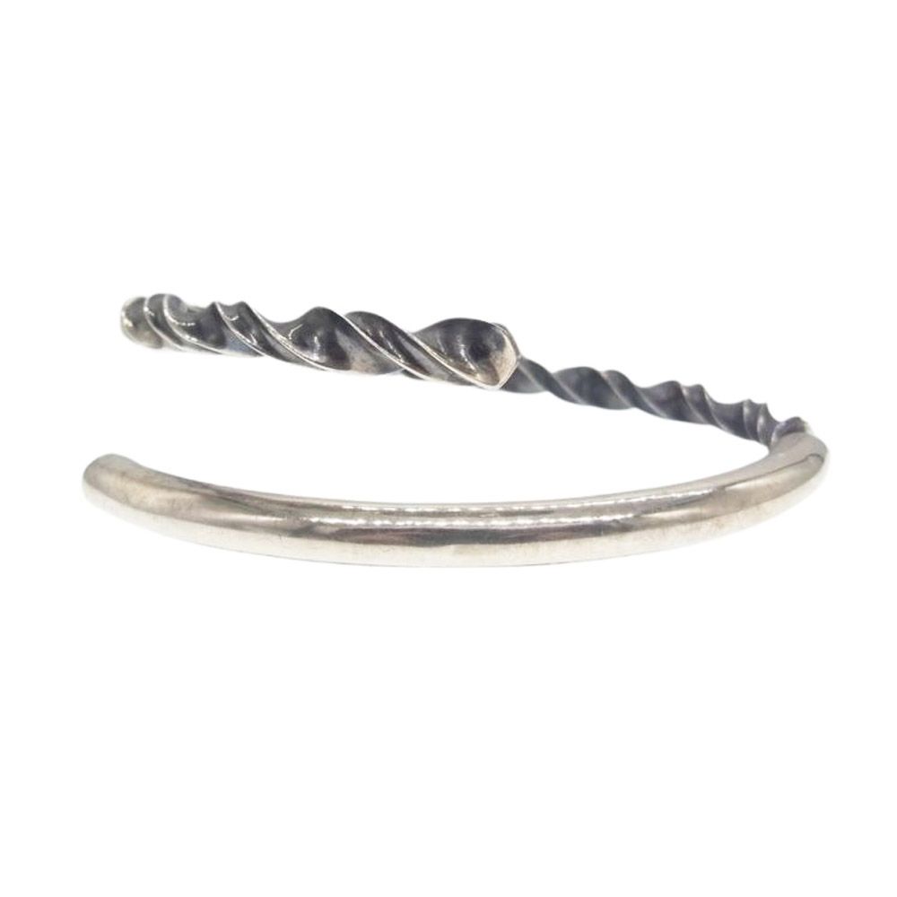 LONESOME. ロンサム イヌのバングル ブレスレット 箱付き シルバー BRACELET | LONESOME．