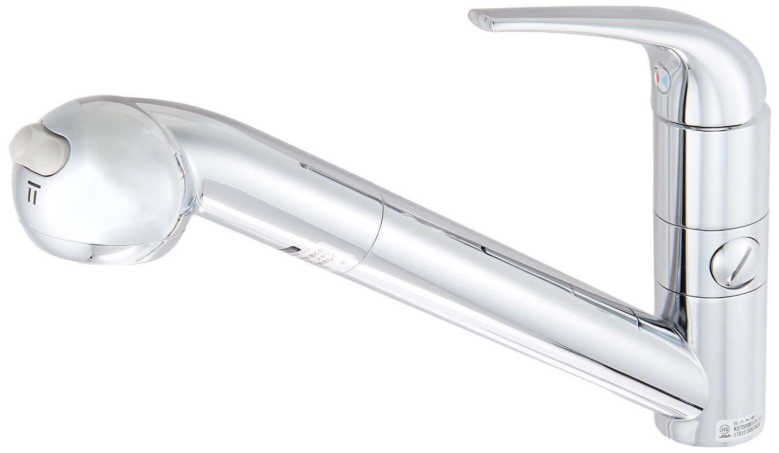 SANEI サンエイ キッチン用 シングルワンホールスプレー分岐混合栓 湯水分岐 K87000BTJV-13