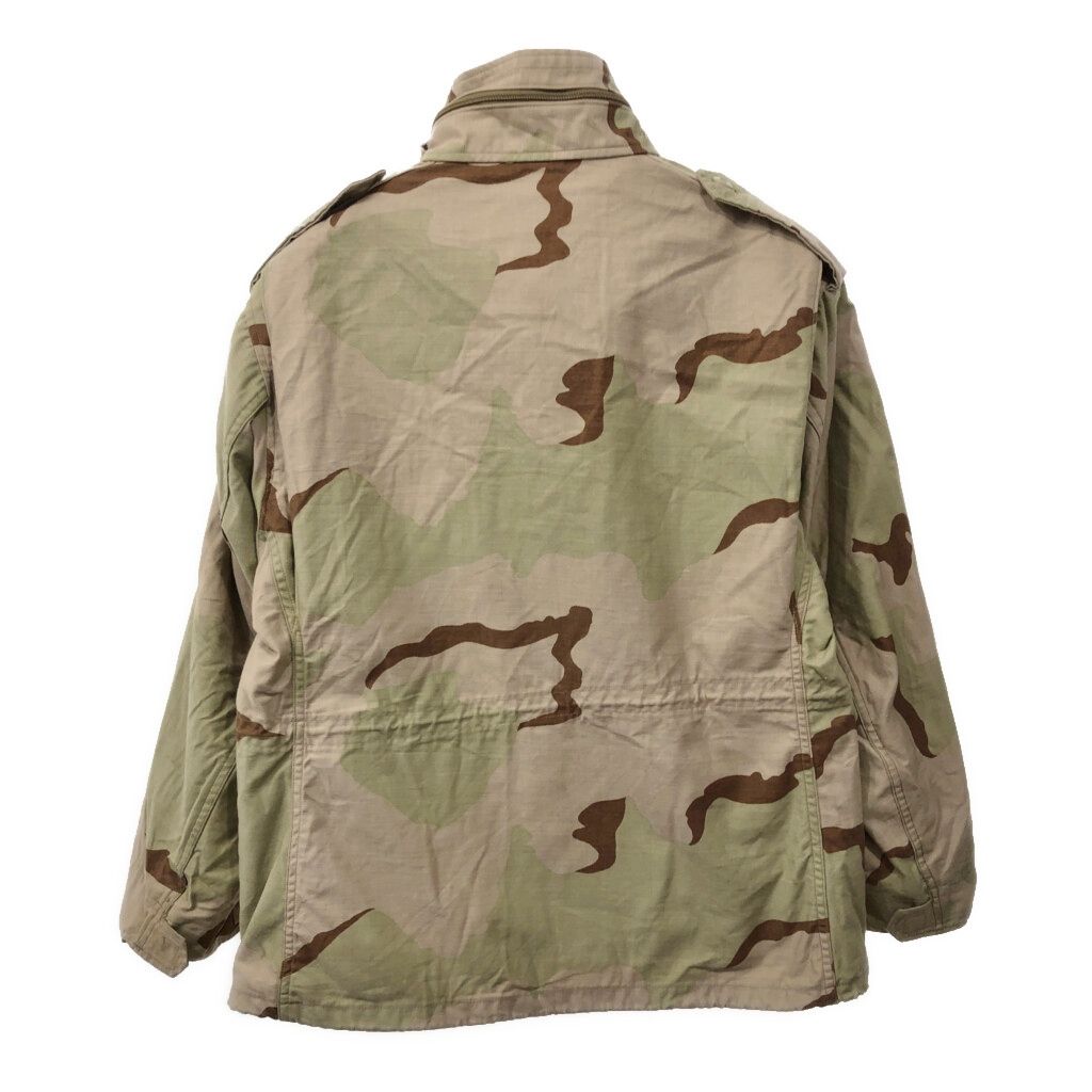 米軍 M-65フィールドジャケット 3カラーデザートカモ　実物　官給品　90's MILITARY 実物 USED 米軍 M-65フィールドジャケット 3カラー