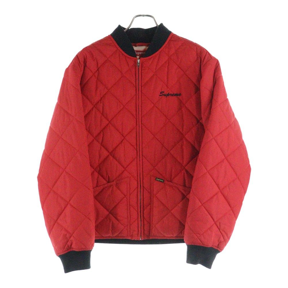 SUPREME シュプリーム 19AW Dead Prez Quilted Work Jacket デッド プレズ キルティング ワークジャケット レッド
