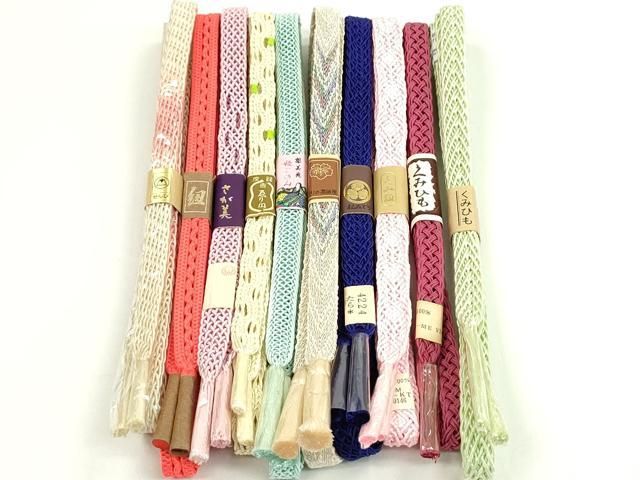 平和屋本店 夏物 和装小物 帯締め10本セット CXAA0352s5