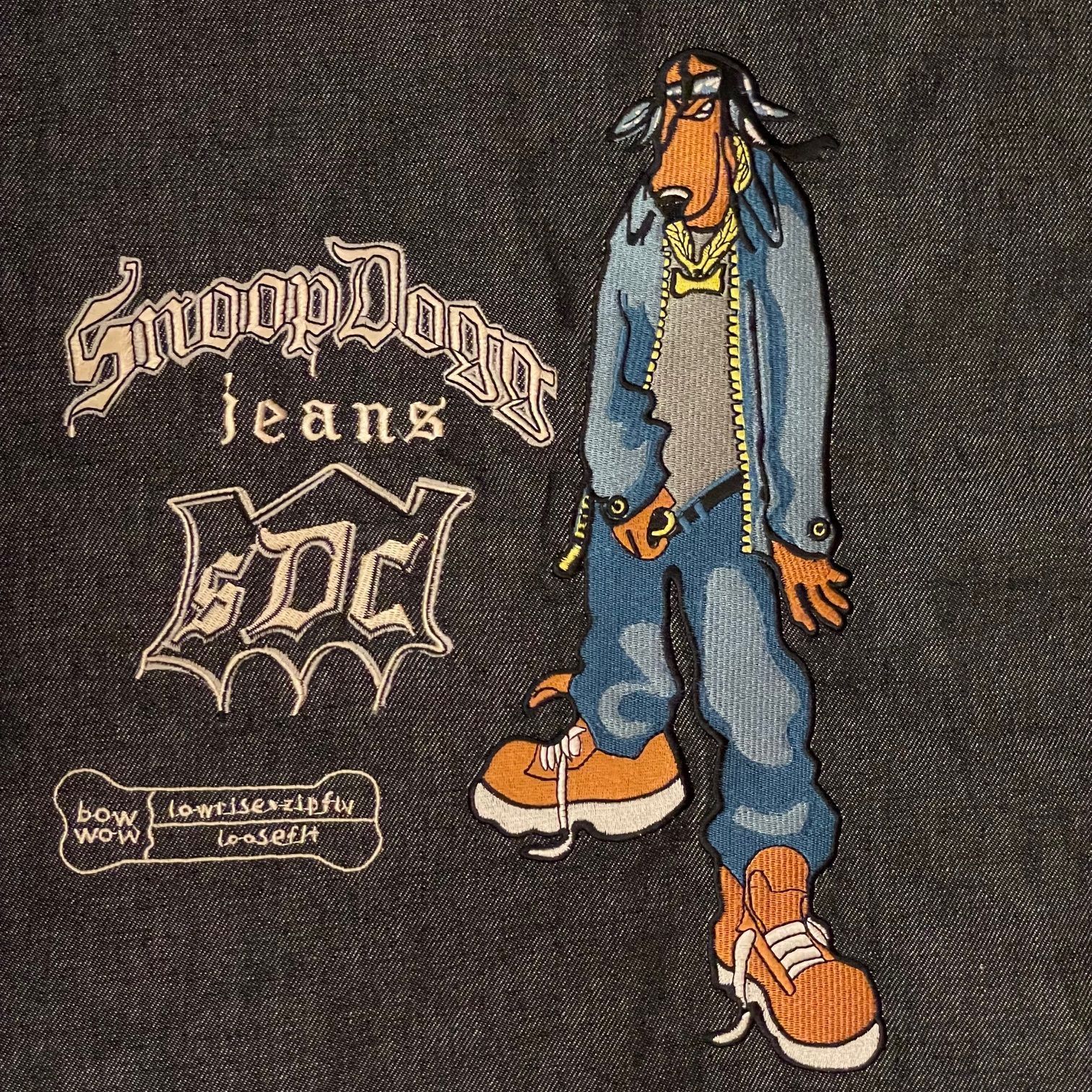 激レア SDC Snoop Dogg jeans バック刺繡入り デニムジャケット