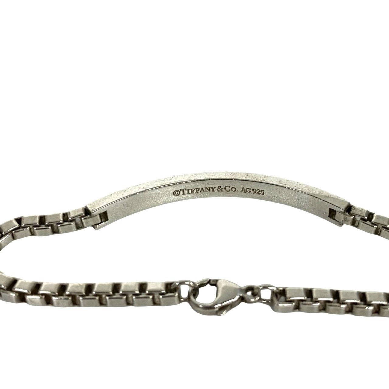 極 美品 希少品 TIFFANY&Co. ティファニー ベネチアン ID ブレスレット