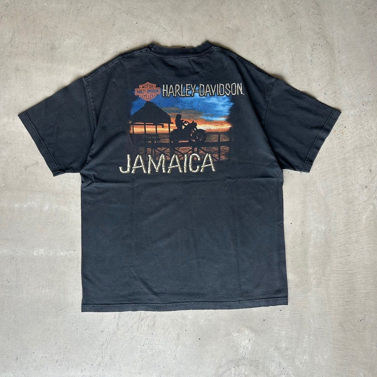 Harley Davidson ハーレーダビッドソン Jamaica Tシャツ XL 両面 