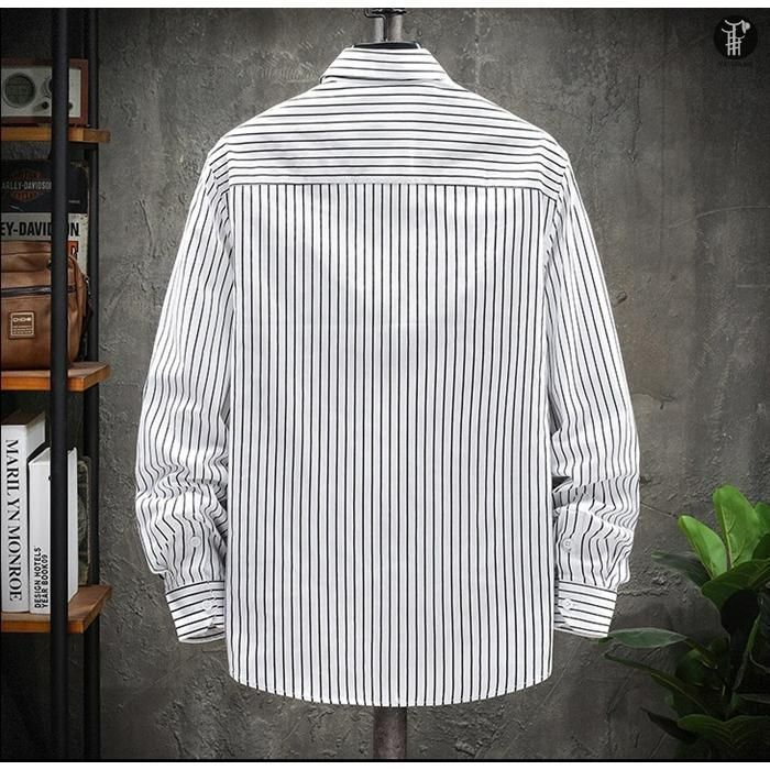 関送込!WTAPS カジュアル ストライプ コットン 長袖 Tシャツ ストライプシャツ メンズ 長袖シャツ ボダンダウンシャツ