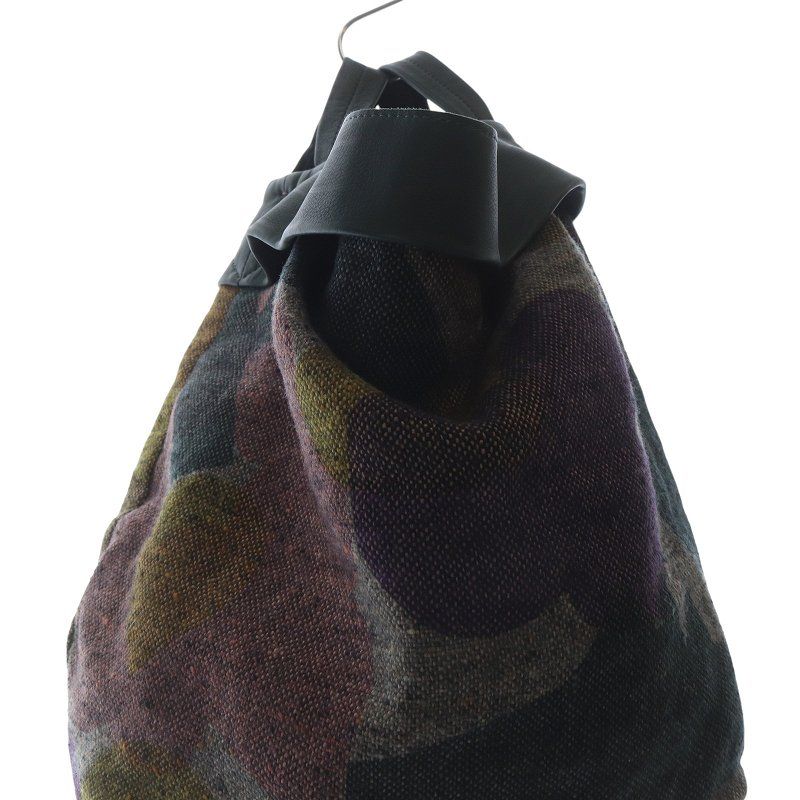 ミナペルホネン mina perhonen flower basketリネンウールレザー