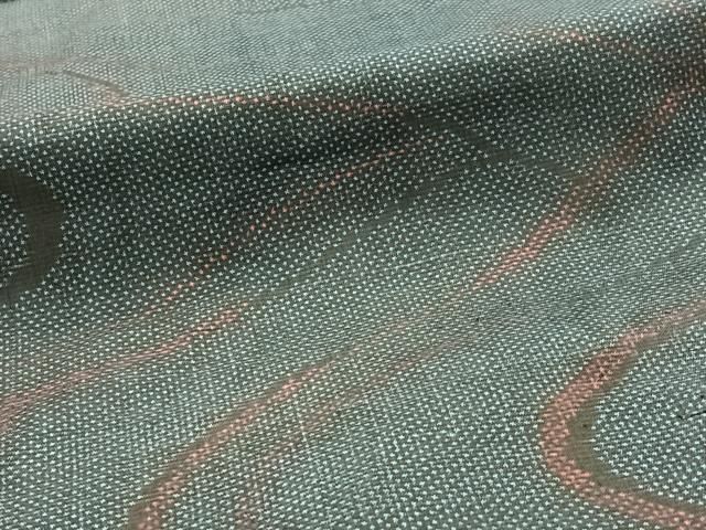 平和屋着物□本場大島紬 7マルキ 流水吉祥文 正絹 逸品 CAAV4088in