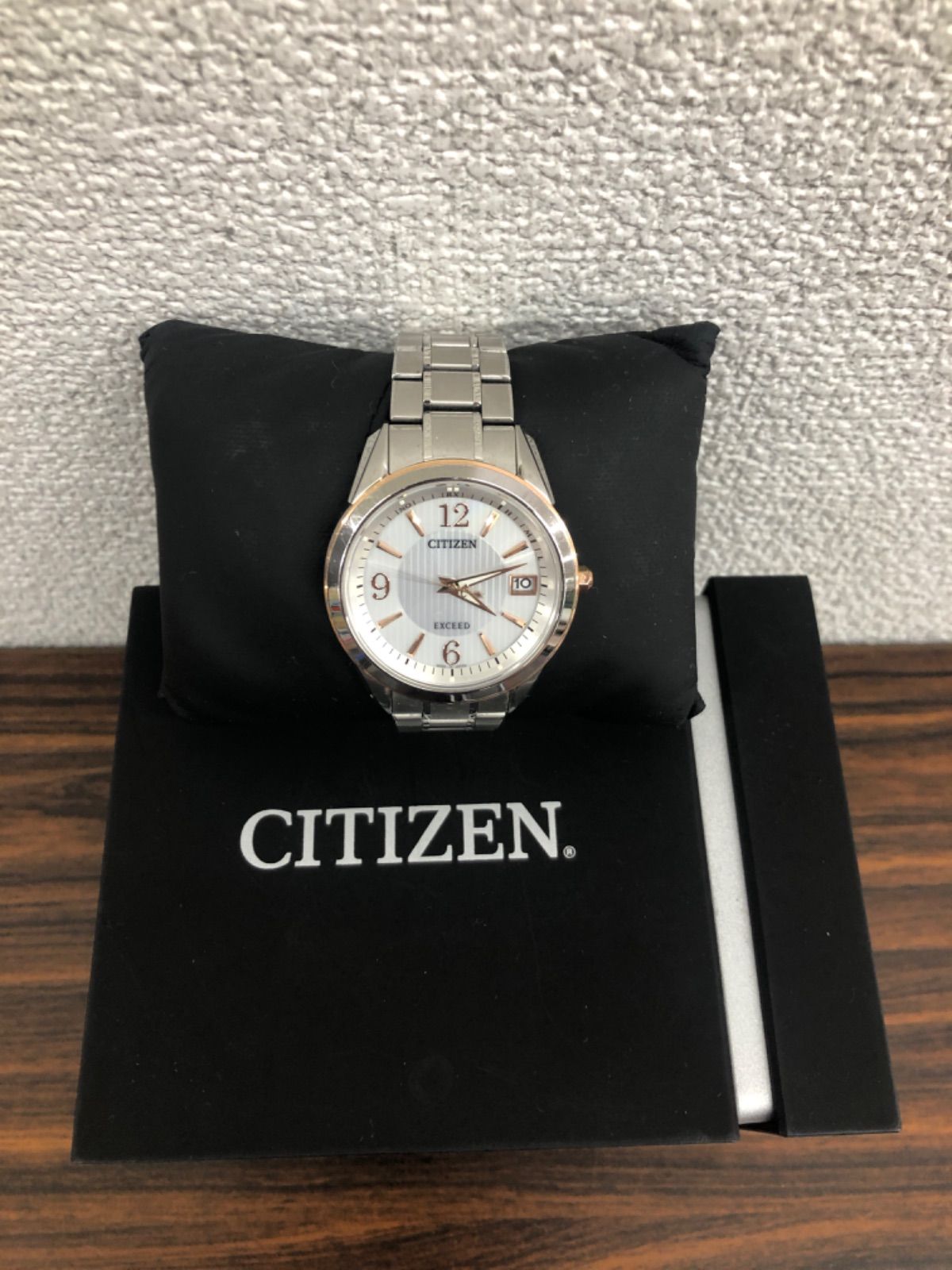 CITIZEN エクシード EBG74-5072 エコドライブ 電波時計 - メルカリ