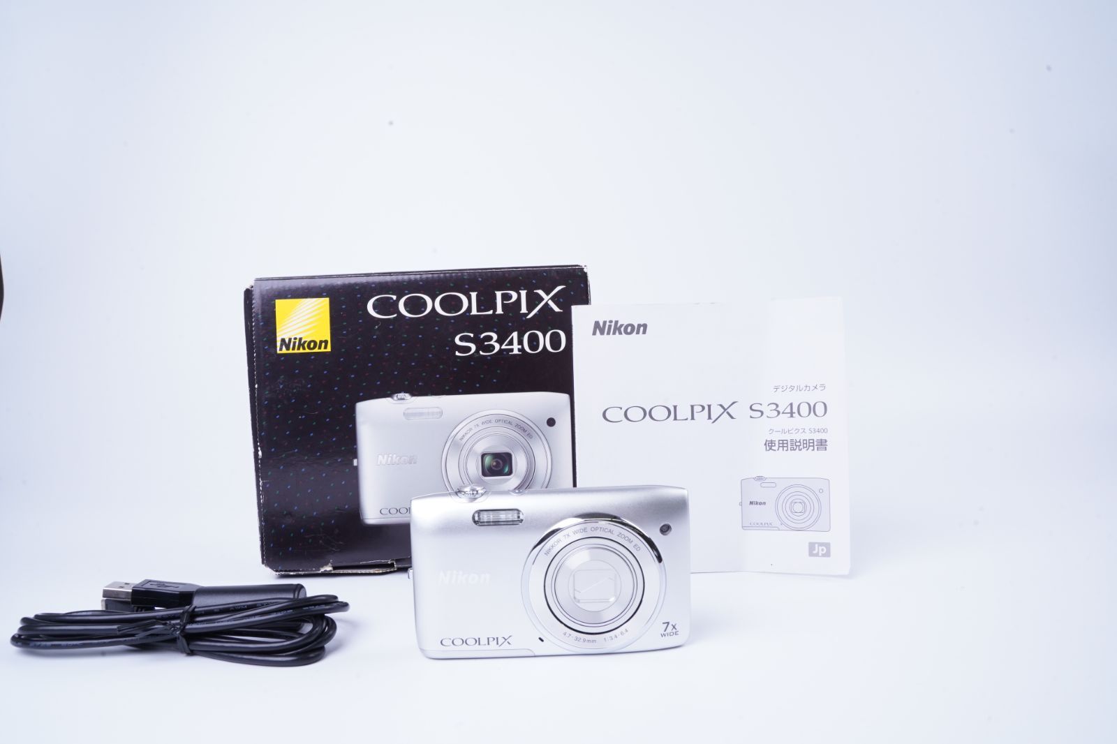極上品] Nikon ニコン COOLPIX S3400 コンパクトデジタルカメラ