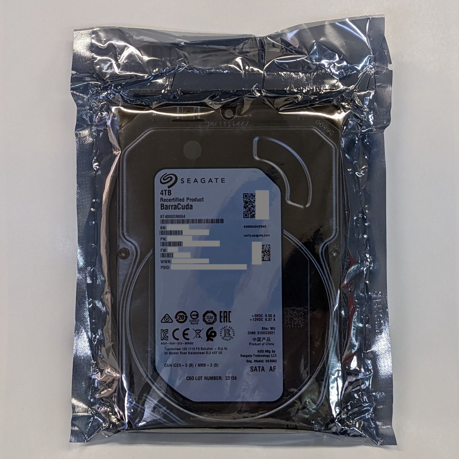 Seagate Barracuda 4TB 内蔵型HDD 新品 未開封 Seagate BarraCuda 3.5 4TB 内蔵型ハードディスクドライ… 2025年最新