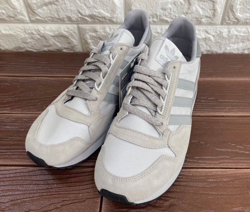 新品 adidas アディダス ZX500 メンズスニーカー グレーFW2810