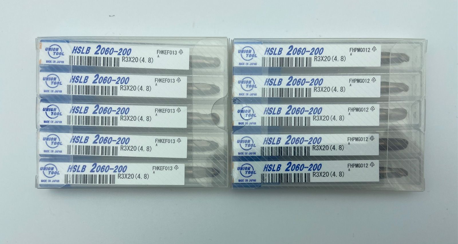 ユニオンツールUNION TOOL HSLB 2060-200 R3×20 4.8 10本セット