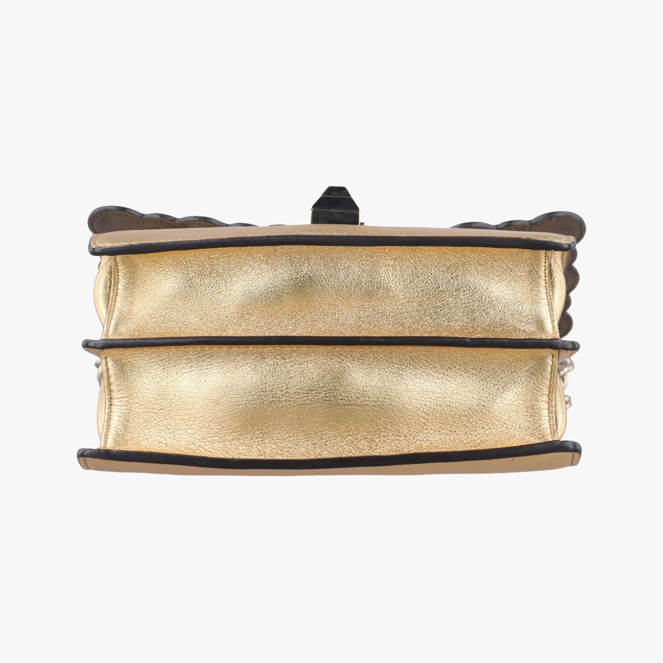 フェンディFendiスタッズ キャナイゴールドレザー8M03818M0381.9H7