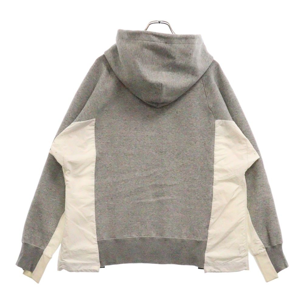 NIKE◆20AW NRG HOODIE/XS/コットン/GRY/cz4695-063 サカイ sacai × NIKE 20AW NRG HOODIE GRAY S CZ4695-063 コラボ
