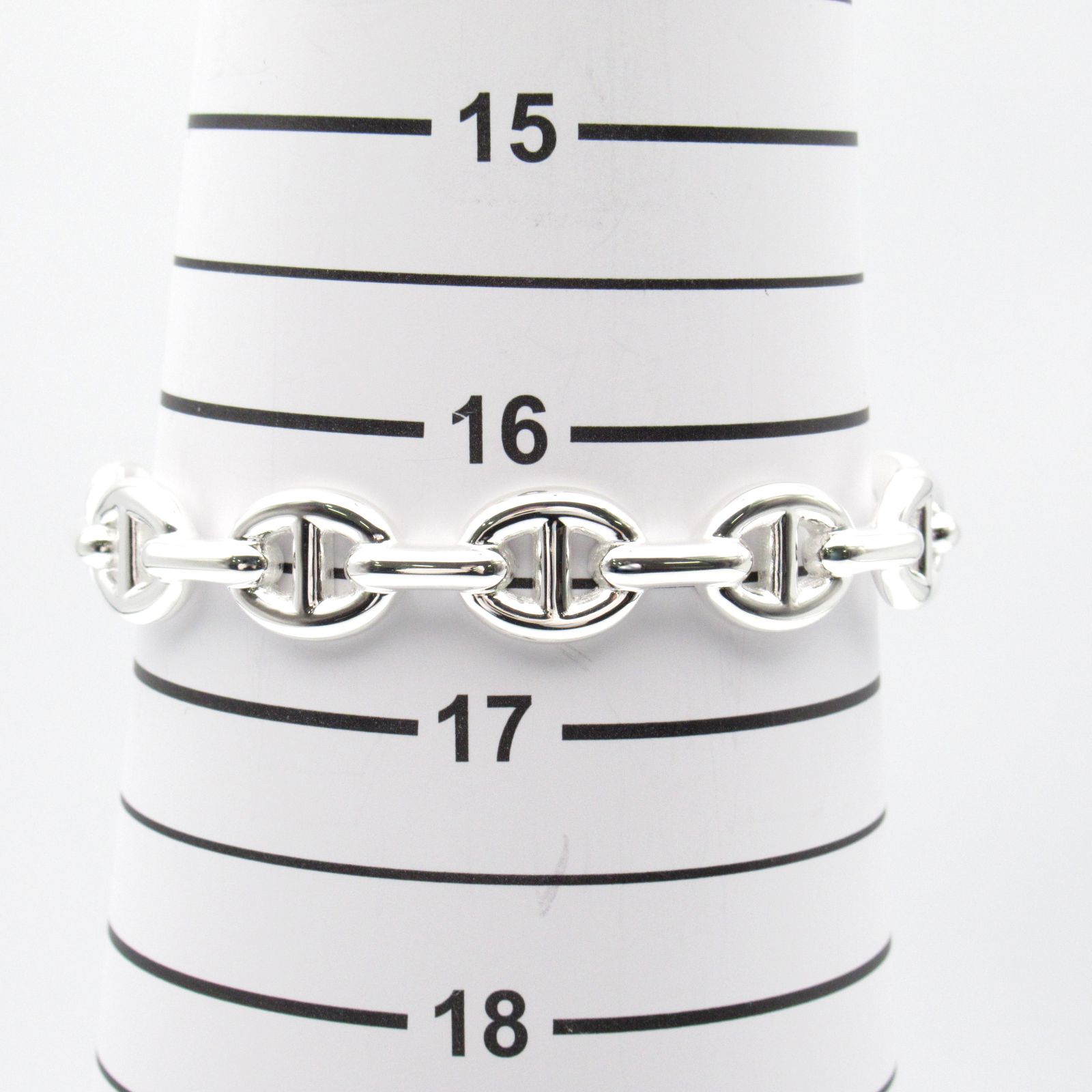 美品 エルメス HERMES シェーヌダンクル アンシェ 51号 シルバー925