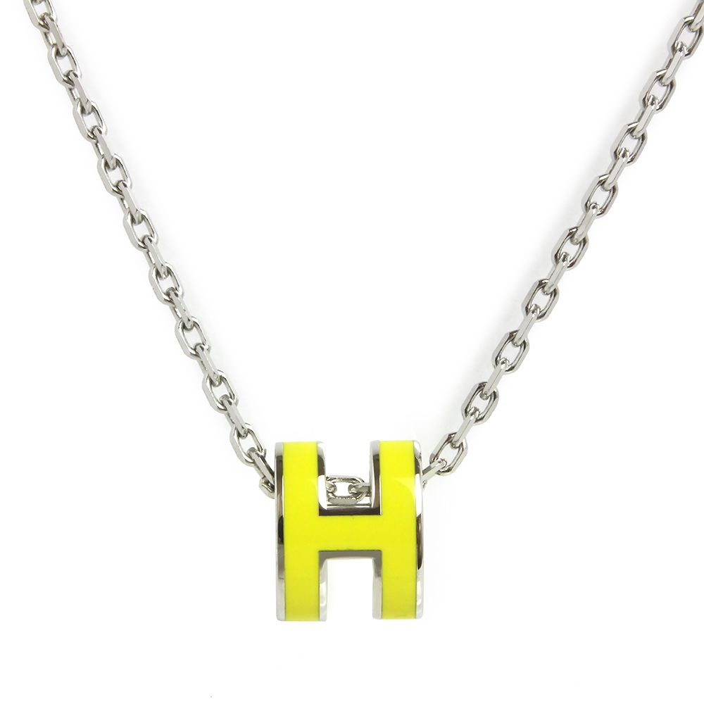 超美品】HERMES エルメスPOP H アッシュピアス 速けれ ホワイトxゴールド