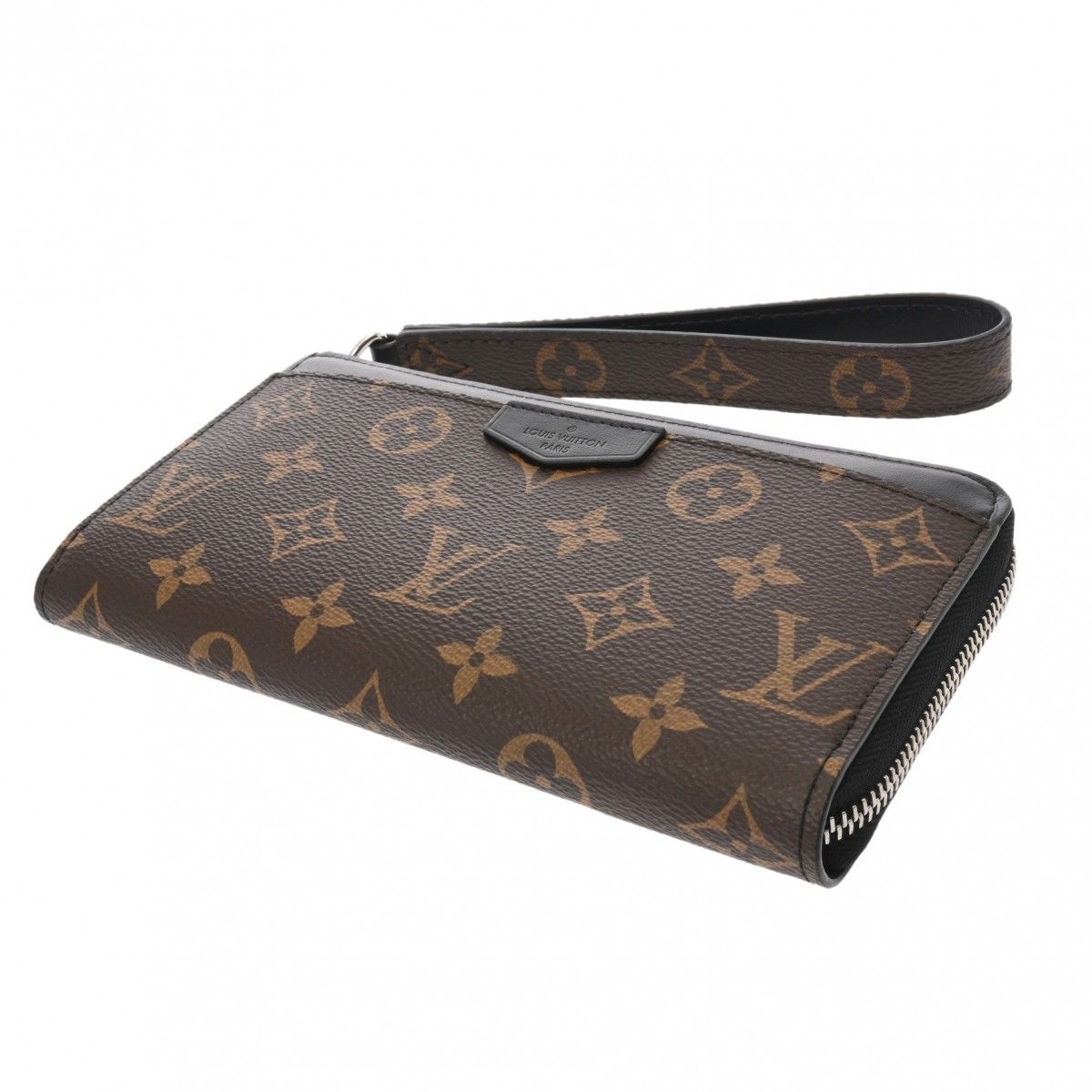 ヴィトン ジッピードラゴンヌ ブラック×ブラウン メンズ 長財布 楽天