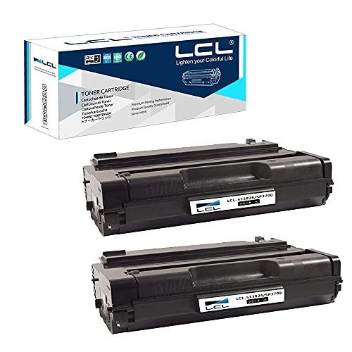 大容量 LCL RICOH用 リコー用 513826 513827 SP 3700H SP 3700 SP 3700SF (2パック ブラック) 再生トナーカートリッジ 対応機種：Ricoh SP 3700 SP 3700SF