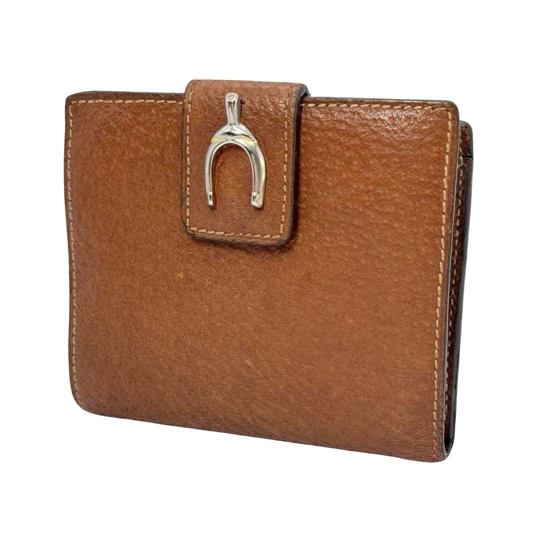 美品✨グッチ 財布 ホースビット オールドグッチ がま口 レディース メンズ GUCCI グッチ 長財布 二つ折り財布 がま口 035・6416・1720・0