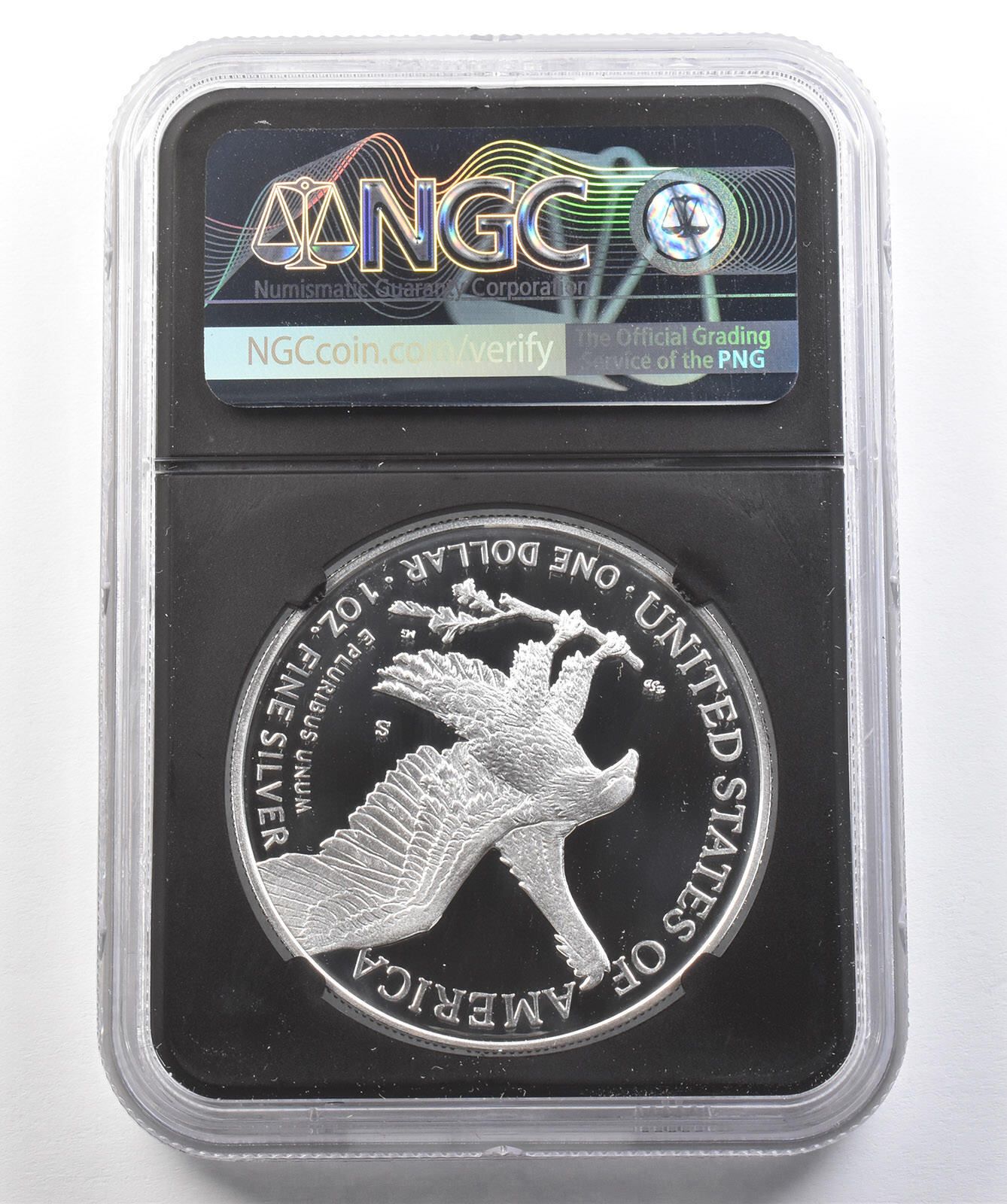 2021 タイプ 2 アメリカン シルバー イーグル 1 トロイ オズ.999