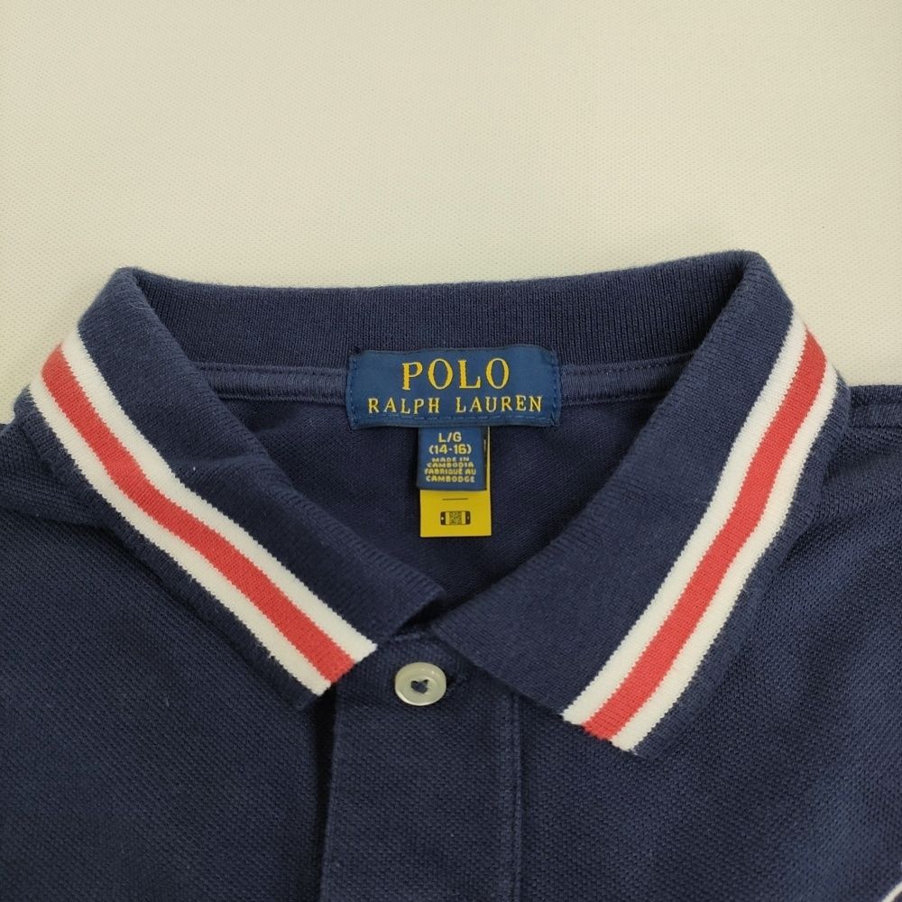 RALPH LAUREN ビッグポニー切替 サイズL/G 14-16 キッズ
