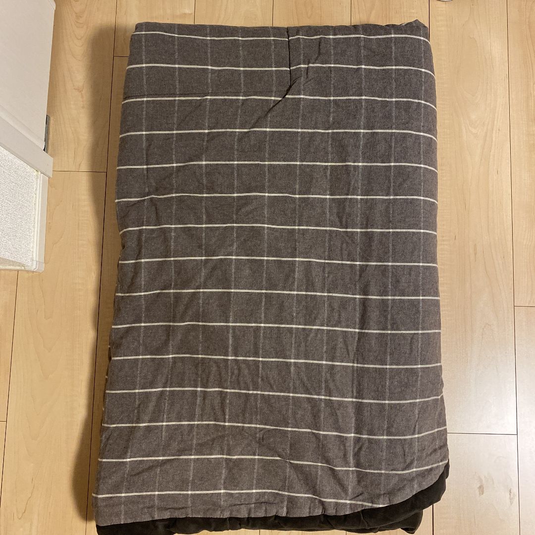 【新品未使用】無印良品　こたつ布団　楕円　180✕237cm 美品】無印良品 こたつ布団 楕円大180×237㎝ - メルカリ