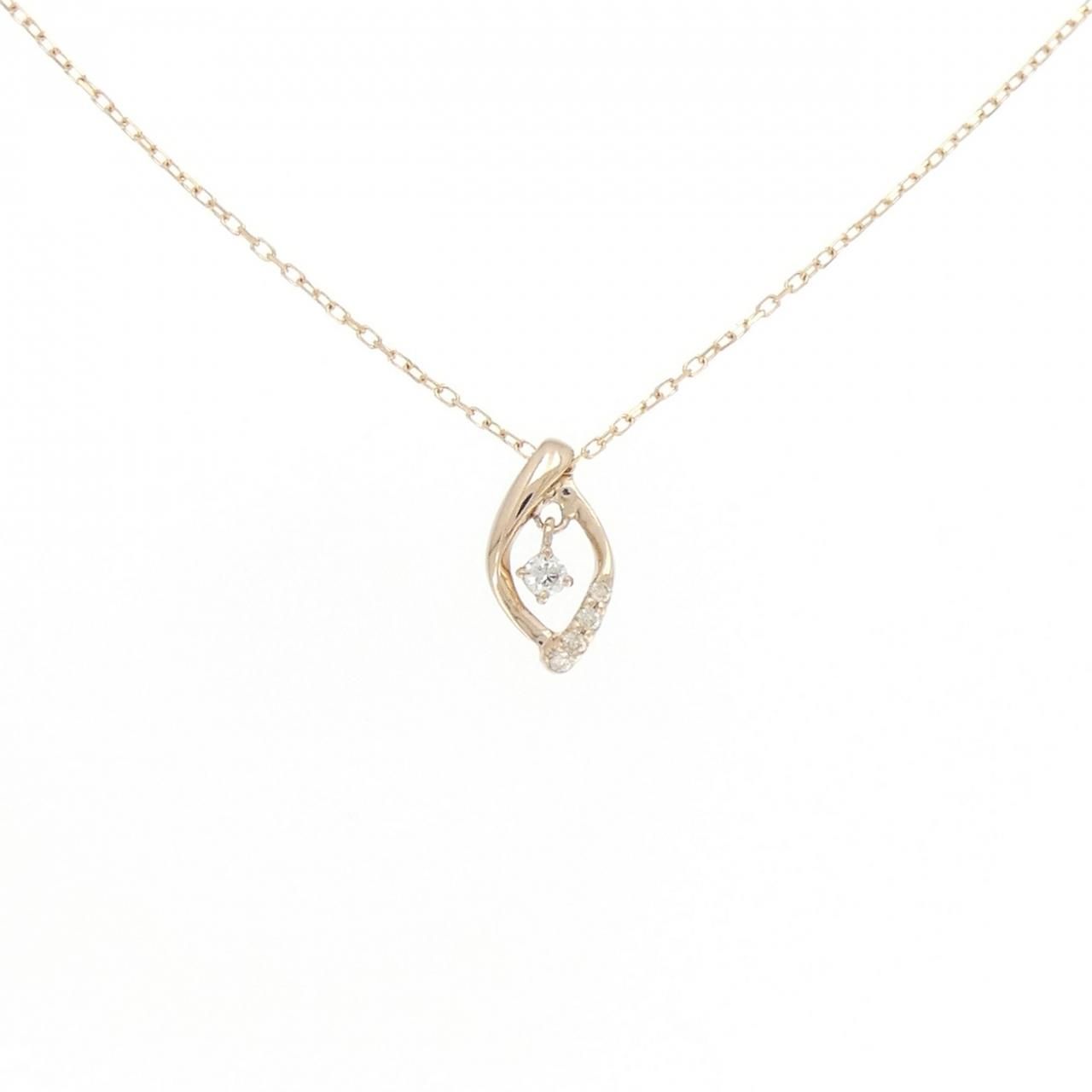 クミキョク ダイヤモンド ネックレス 0.05CT