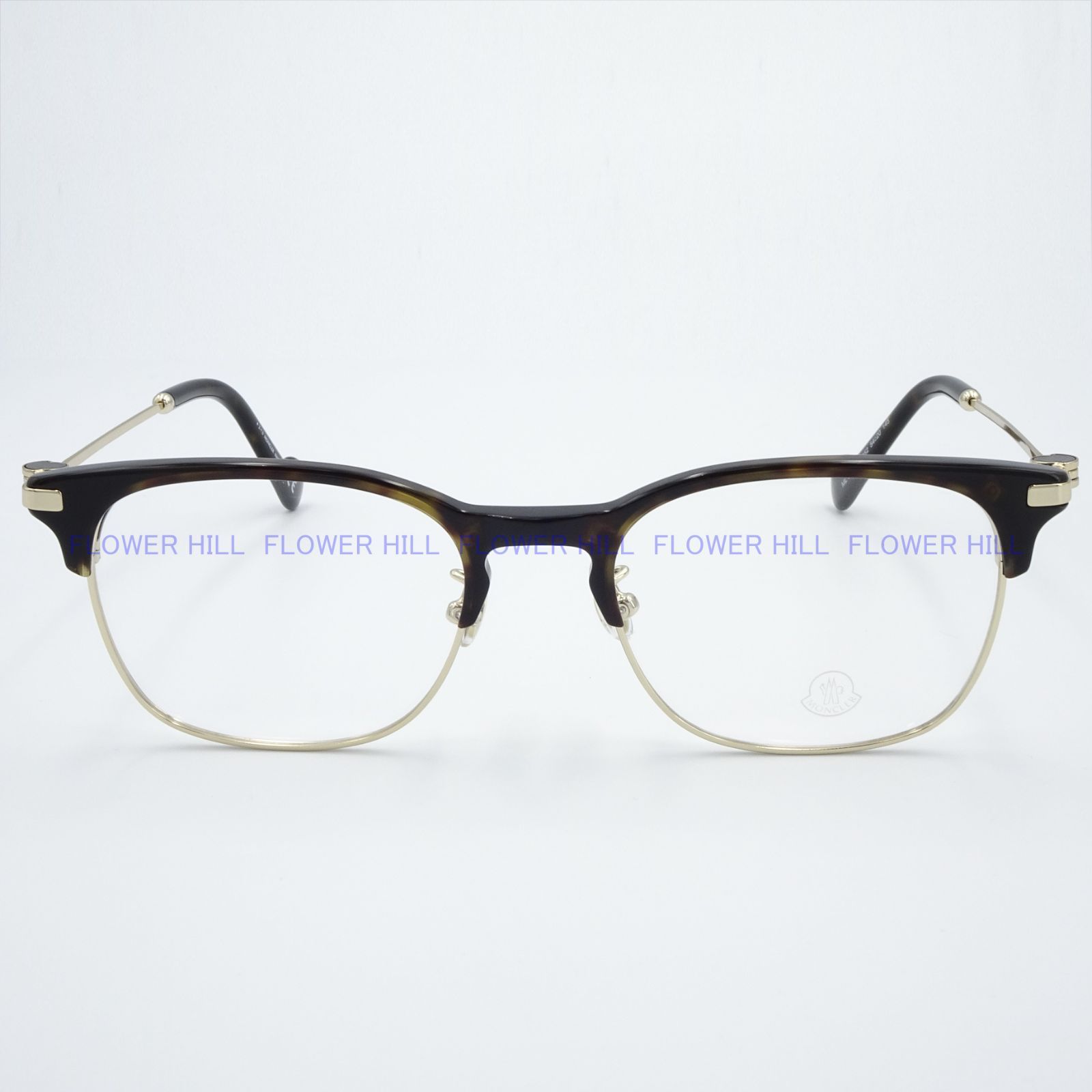 MONCLER モンクレール メガネ フレーム ブロー ML5079-D 052 ハバナ アジアンフィット イタリア製 メンズ レディース めがね 眼鏡