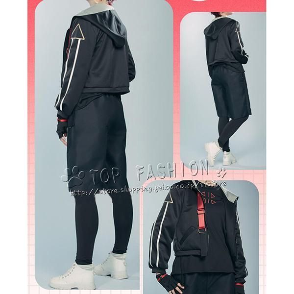 バーチャルYouTuber VTuber にじさんじ 三枝 明那 コスプレ衣装 ウィッグ 靴 道具別売り