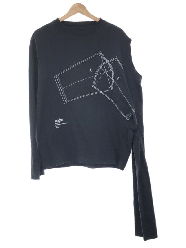 トップス kudos 19AW DOUBLE HEAD LONG SLEEVE TEE kudos クードス 19AW DOUBLE HEAD LONG-SLEEVE T-SHIRT PATTERN