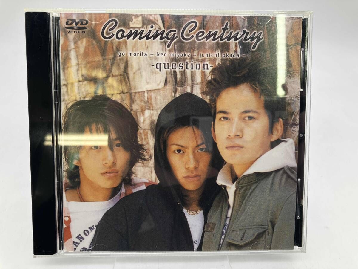 ミュージック Coming Century DVD question DVD V6/Coming Century '?-question-' 1枚組 森田剛/三宅健/岡田
