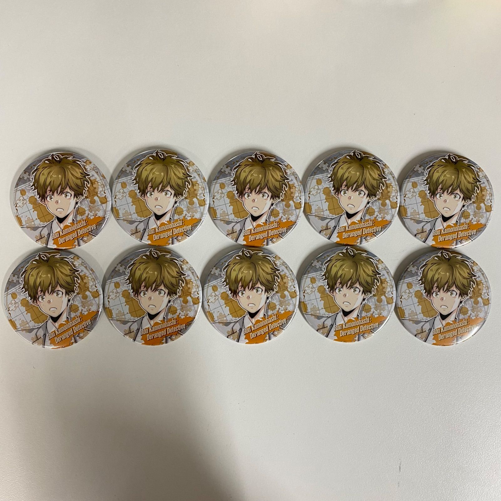 【未開封】　鴨乃橋ロンの禁断推理　コレクション缶バッジ　100個　天野明展 鴨乃橋ロンの禁断推理 - トレーディング場面写缶バッジ