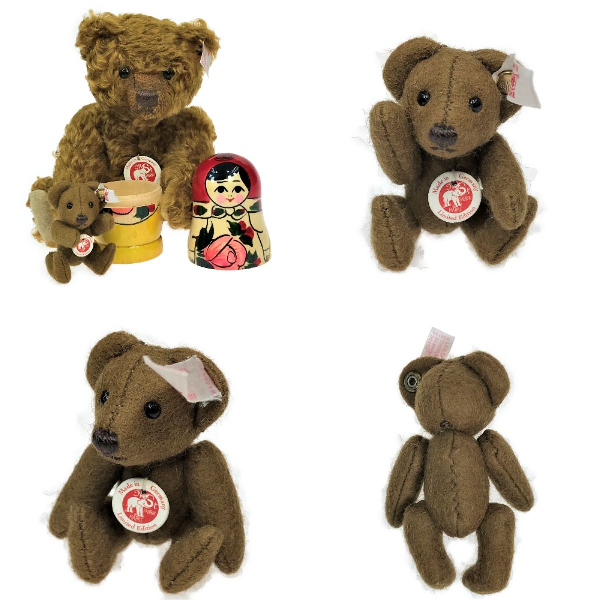 シュタイフ　マトリョーシカ　2014 テディベア　ぬいぐるみ Steiff シュタイフ マトリョーシカ テディベア 034190 2014年