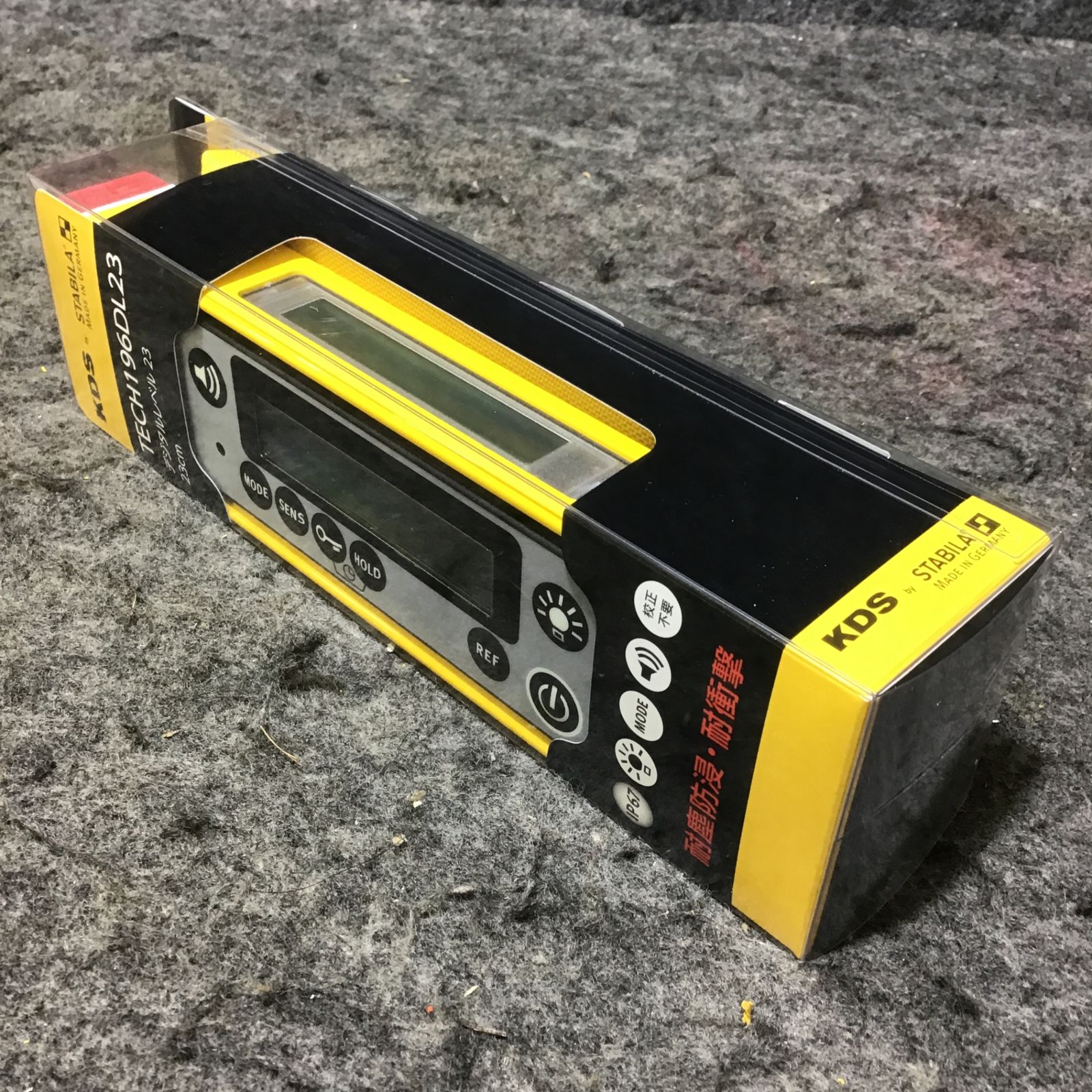新商品 KDS IP67デジタル水平器 TECH196DL23 桶川店