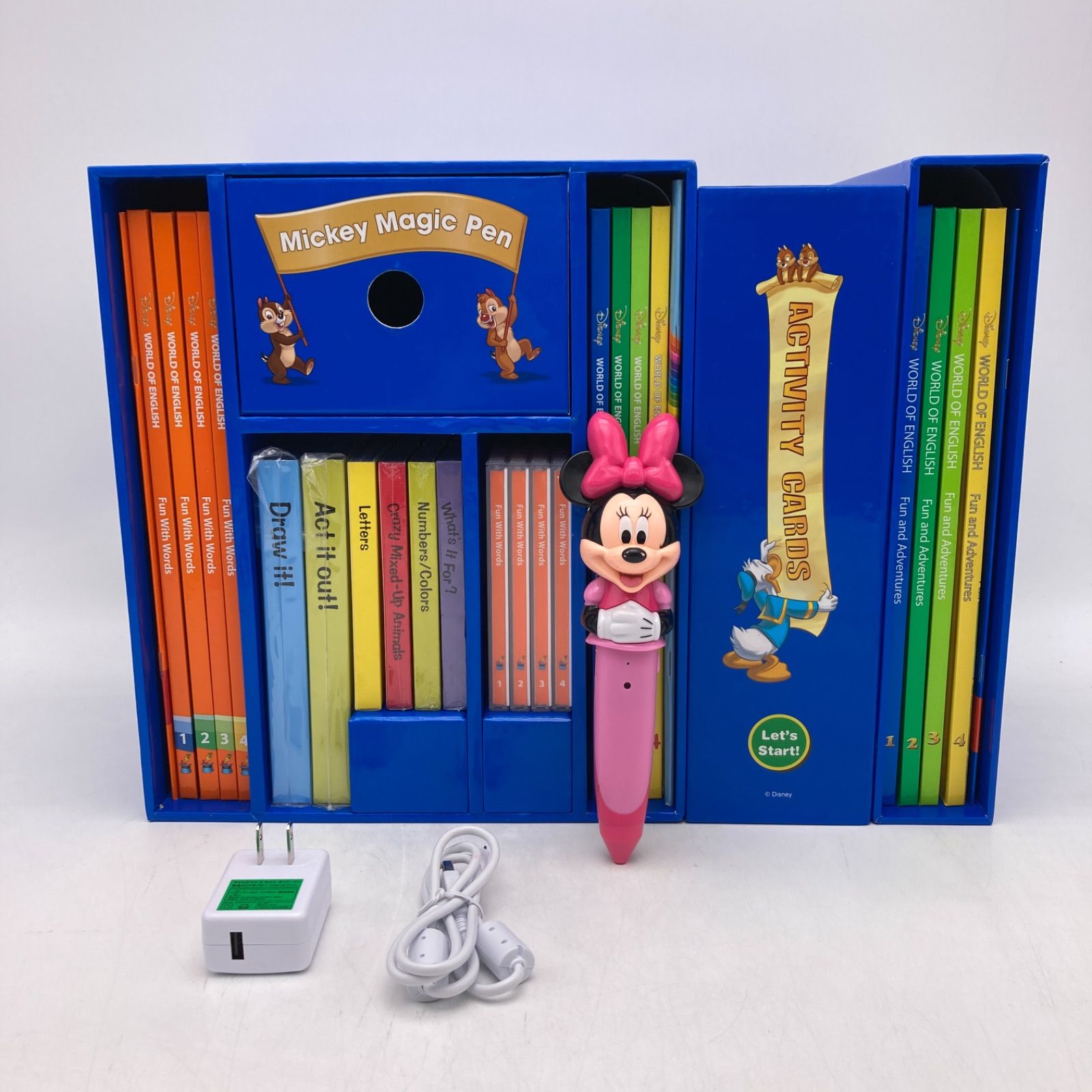 【最終値下げです】 ディズニー英語システムアドベンチャーセット ミッキーマジックペンセット＆アドベンチャーセット