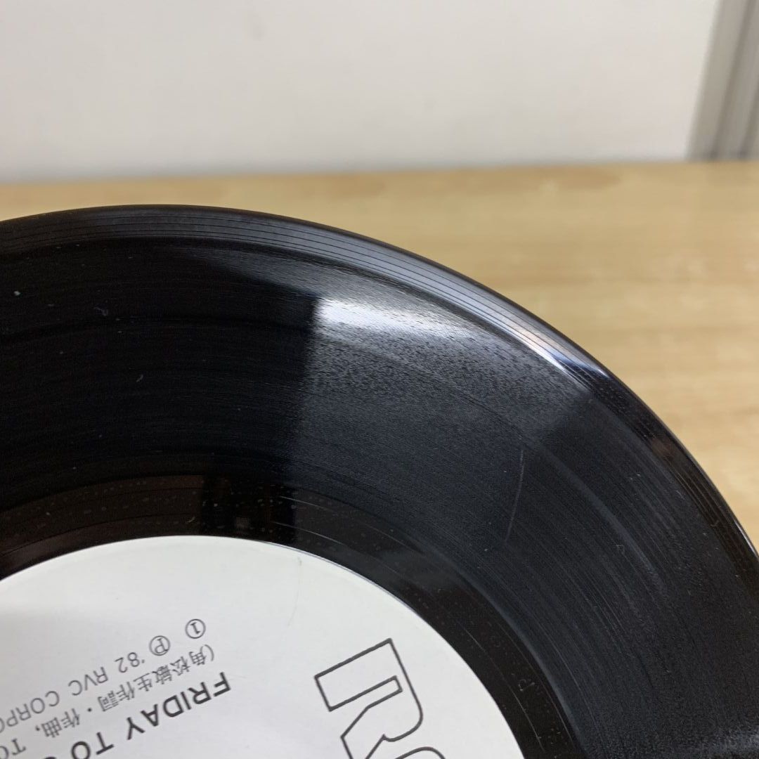 ●01)【同梱不可】【見本盤】角松敏生/Friday To Sunday/EPレコード/7インチ/サンプル/プロモ/RHS-535/A ○01)【同梱不可】【見本盤】角松敏生/Friday To Sunday/EP